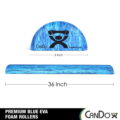 Cando Heavy Duty EVA Half Foam Roller