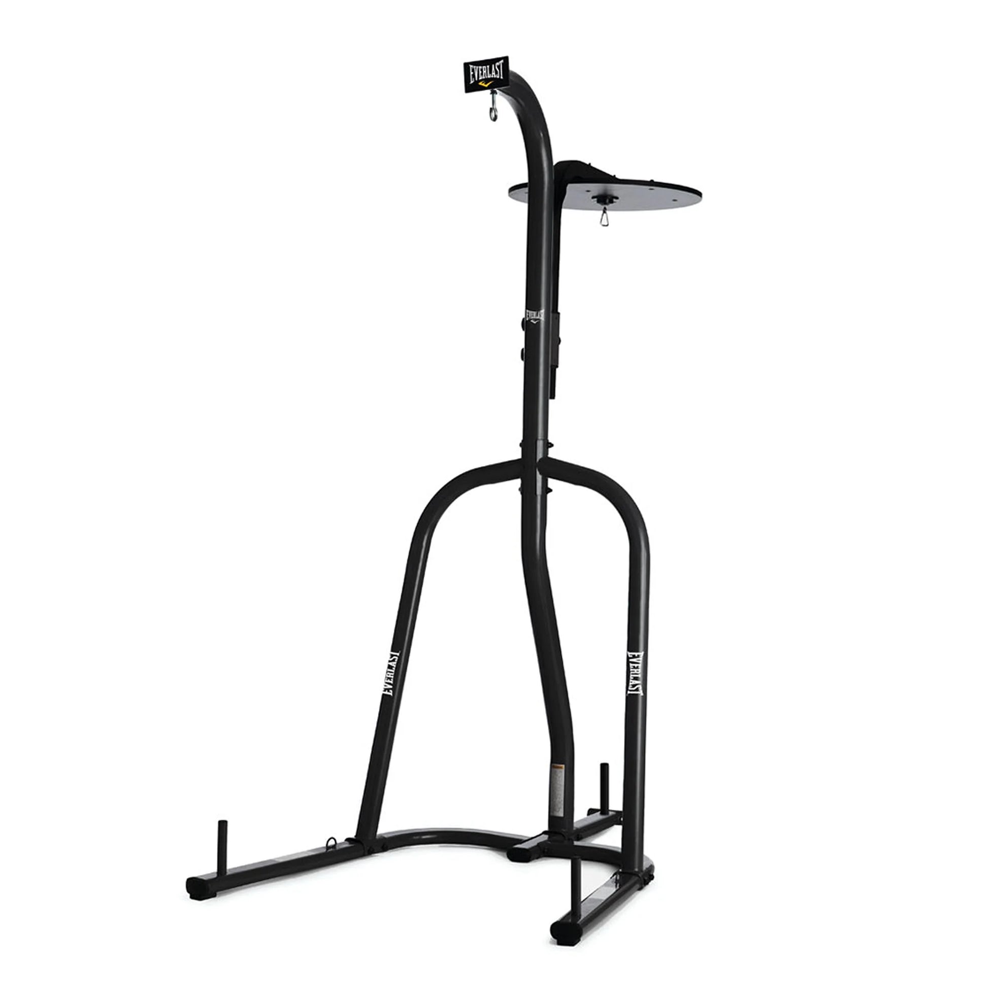 Dual Station Heavy Duty Powder Coated Steel Heavy and Speed Bag Stand