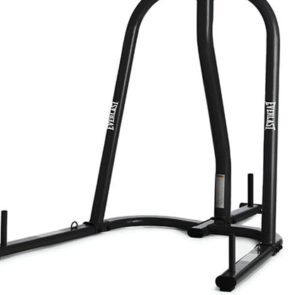 Dual Station Heavy Duty Powder Coated Steel Heavy and Speed Bag Stand